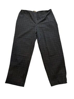 Lord & Taylor Women’s Black & Tan Paid Pants Size 18W